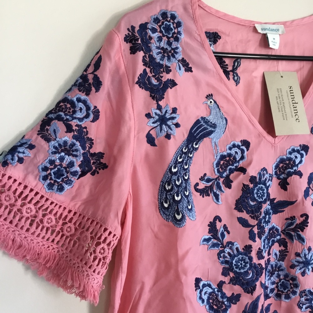 NWT Sundance Rana Embroidered Top - Picture 6 of 8
